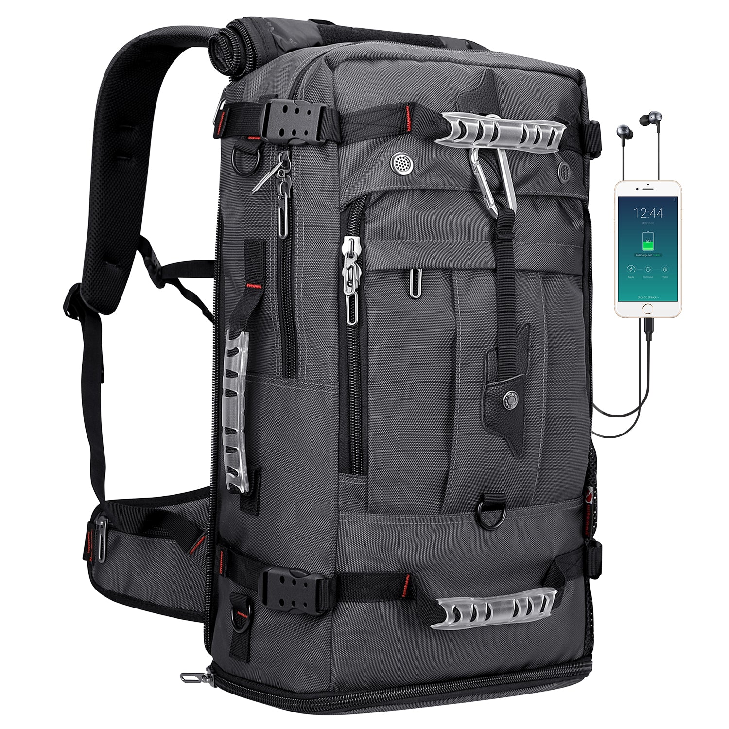 backpack to carry laptop and clothes Sneaker On Travel Bag - TSA Approved - Black - Waterproof - Polyester men is crafted with a sleek and modern design that effortlessly combines fashion and functionality VGCUB Large Travel Backpack with