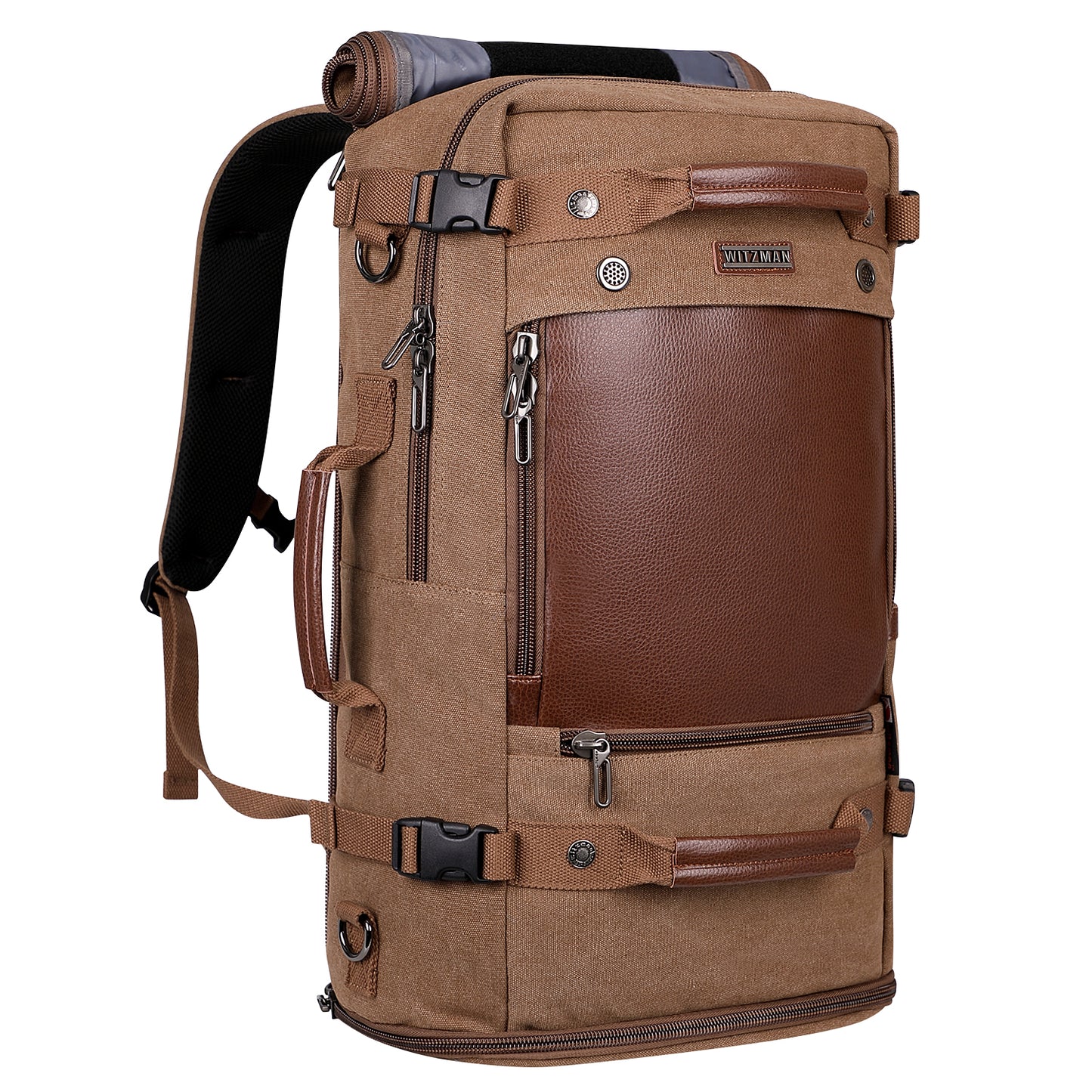WITZMAN Canvas Travel Backpack