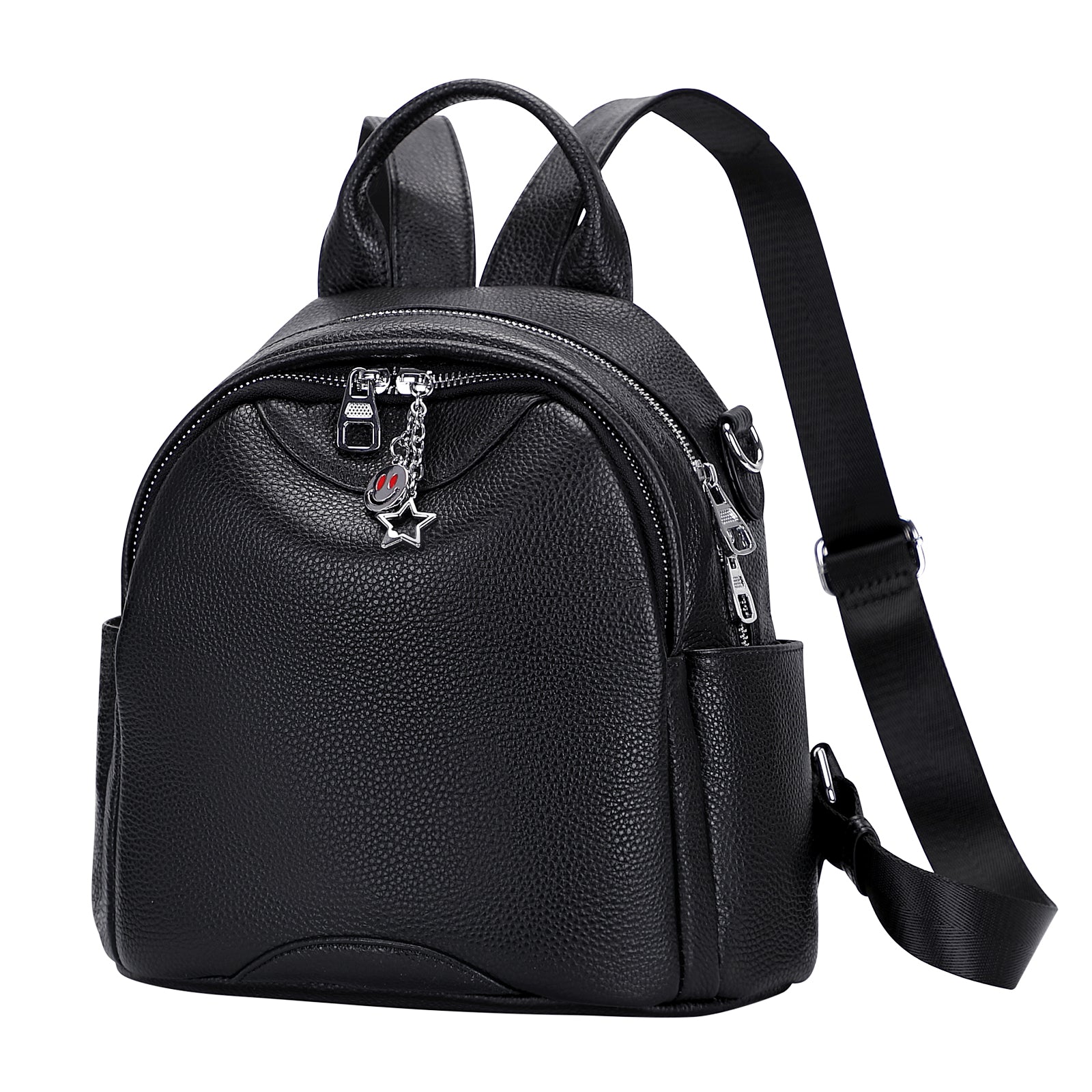 Mini Backpack PurseSoft Genuine Leather Backpack for Women Small