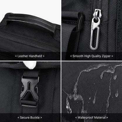 WITZMAN Crossbody Bags for Men Travel Shoulder Bag Lightweight Man Purse Small Casual Messenger Bag for Work Traveling (B699)