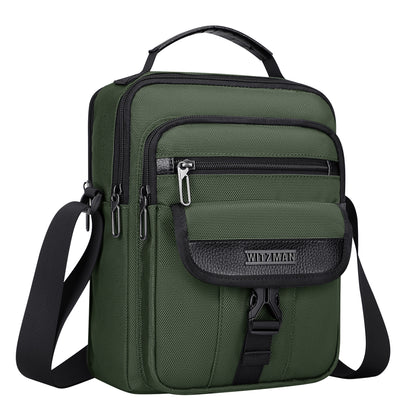 WITZMAN Crossbody Bags for Men Travel Shoulder Bag Lightweight Man Purse Small Casual Messenger Bag for Work Traveling (B699)