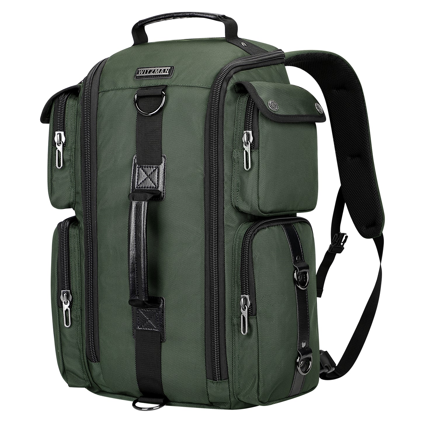 WITZMAN Nylon Travel Laptop Backpack