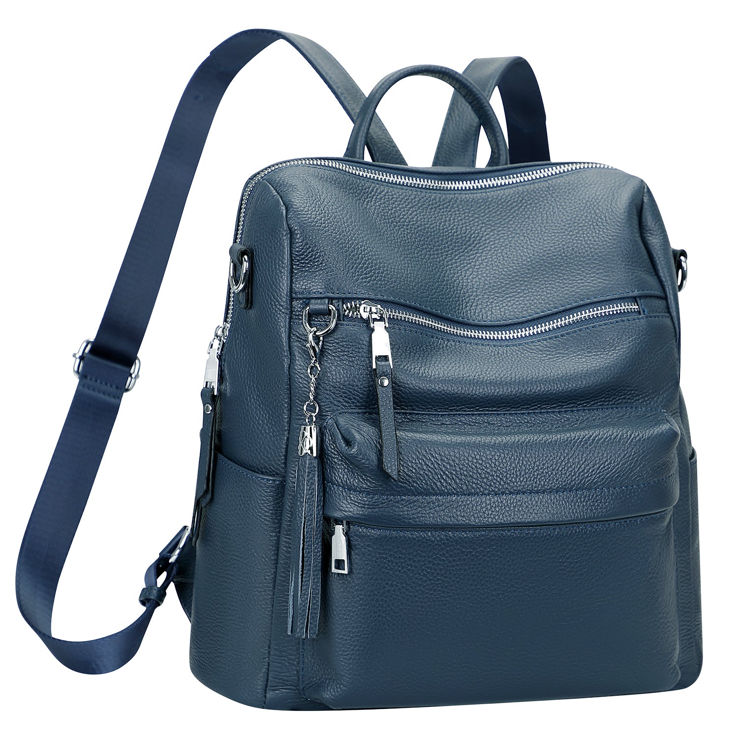 amazon genuine leather backpack Genuine Leather Backpack Purse for Women Convertible Shoulder bag Soft Crossdody Bag with Laptop Compartment Large – ALTOSY