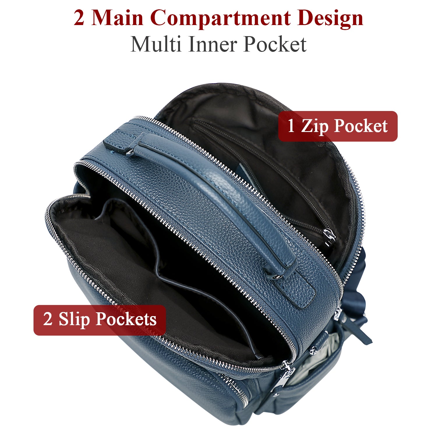 ALTOSY Genuine Leather Backpack for Women Small Convertible Backpack Purse Ladies Shoulder Bag 4 in 1 to Carry ALTOSY Genuine Leather Backpack for Women Small Convertible Backpack Purse Ladies Shoulder Bag 4 in 1 to Carry