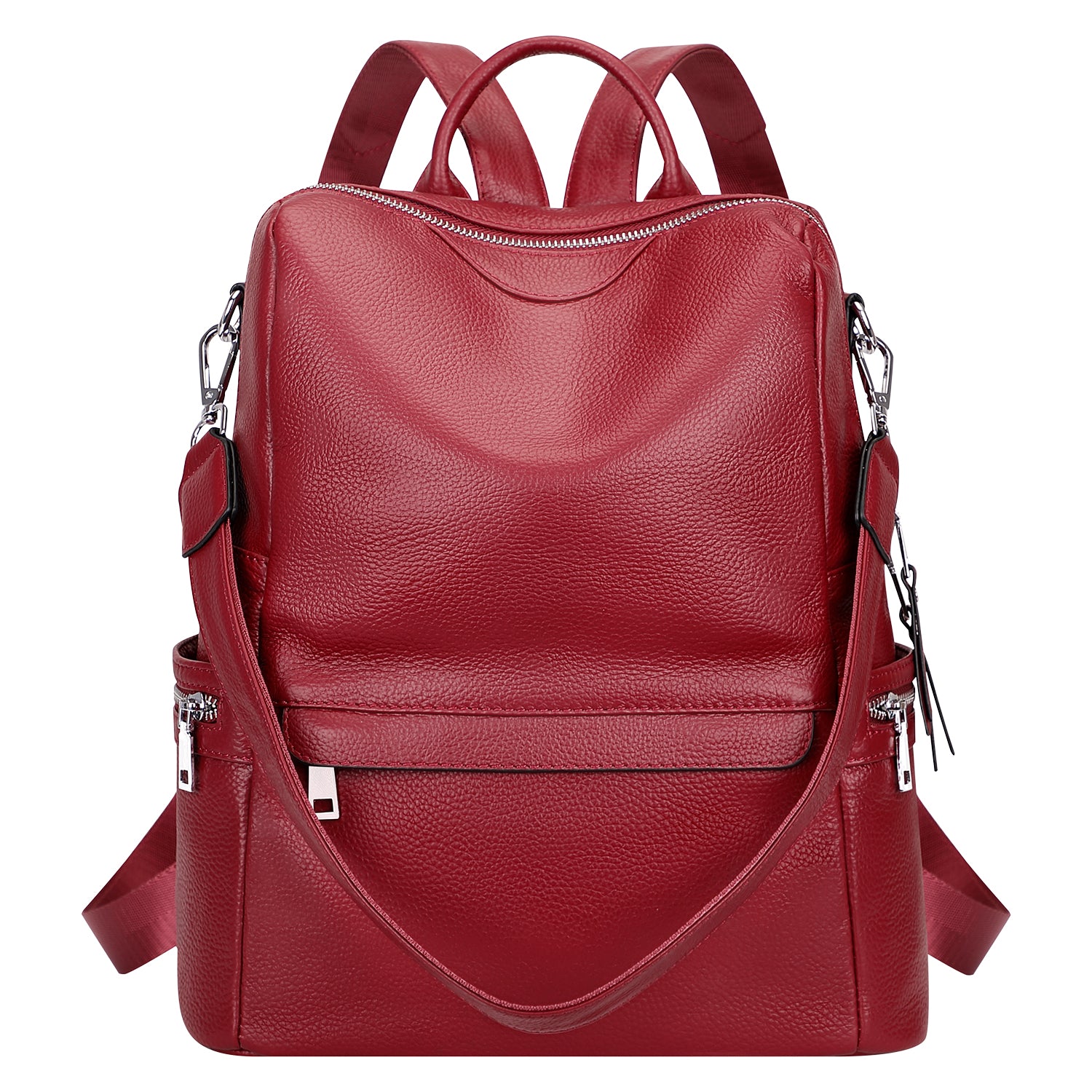 Elegant Ladies Leather Rucksack Handbag CLUCI Women's Backpack
